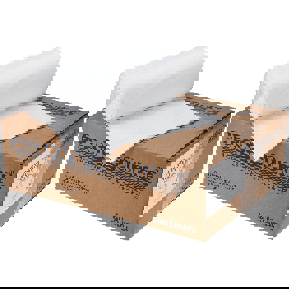 Trash Bags: 45 gal, 1.1 mil, 125 Pack